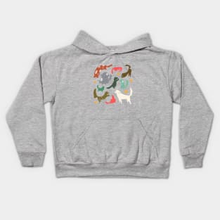 Puppy Play Date Kids Hoodie